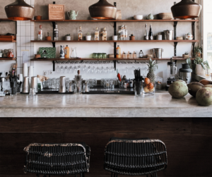bar area