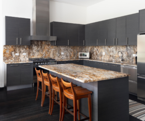 Sitting area in kitchen